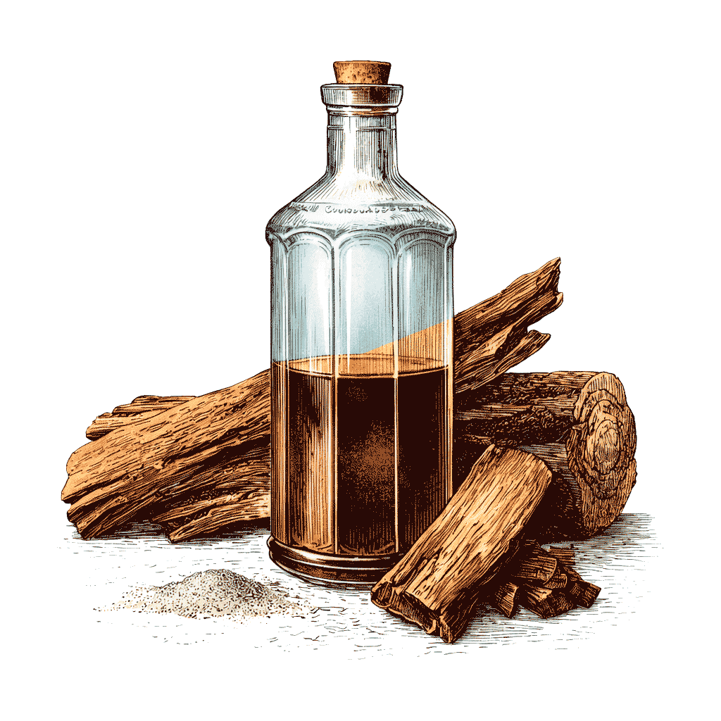 Illustration d'une lessive à la cendre