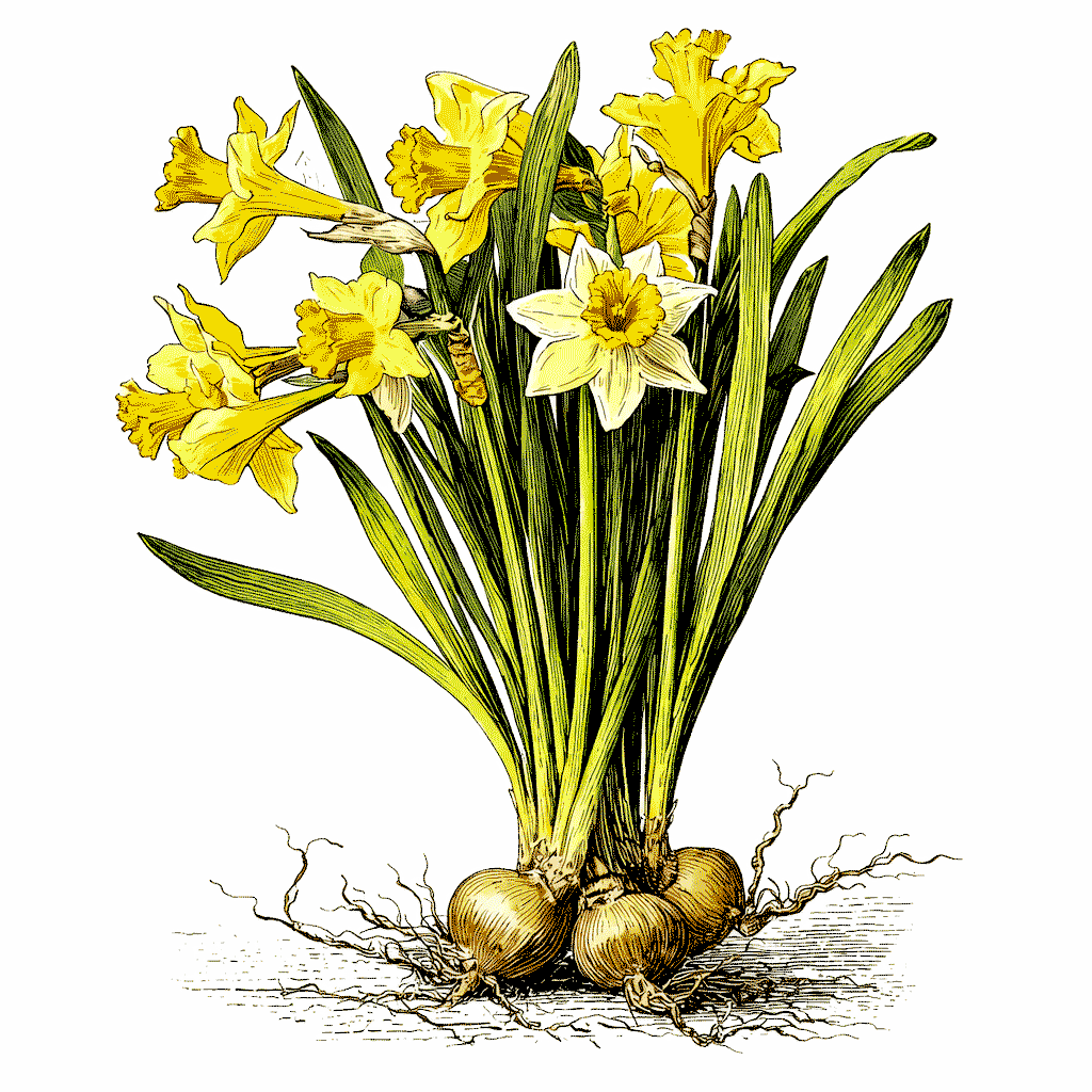 Cueillir quelques jonquilles fraîches et les placer dans un petit vase d’eau claire.