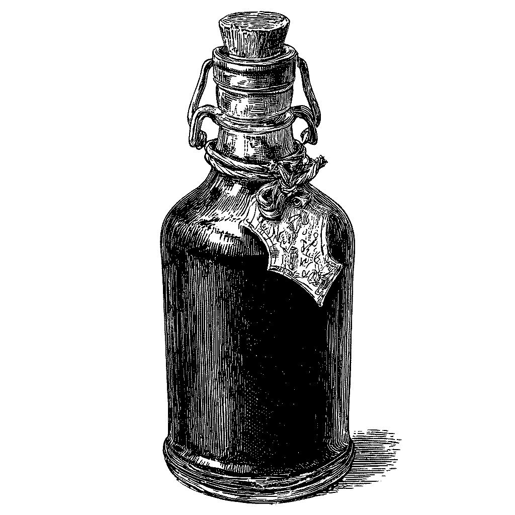 Illustration d’une bouteille de nectar d’abricot
