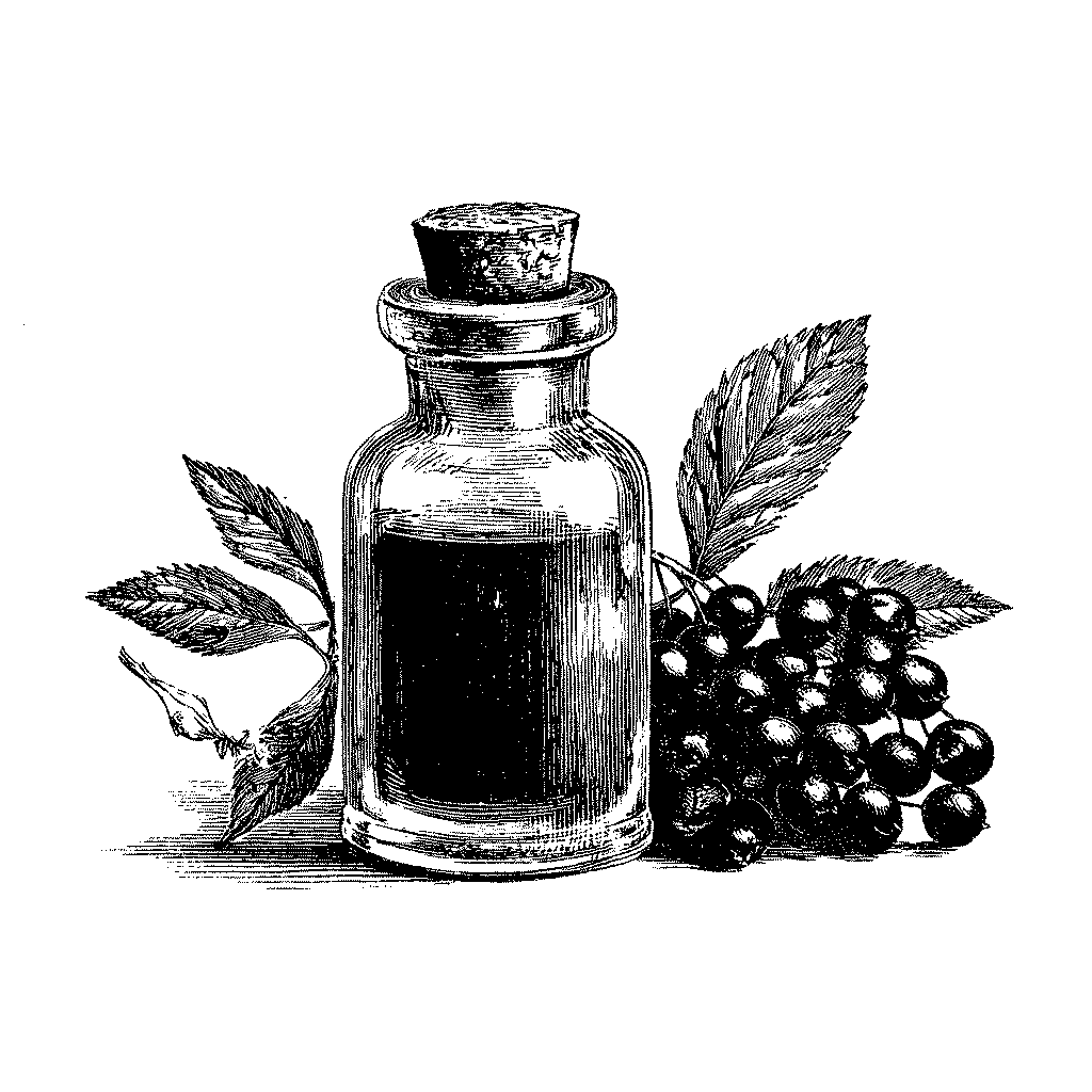 Encre de sureau noir