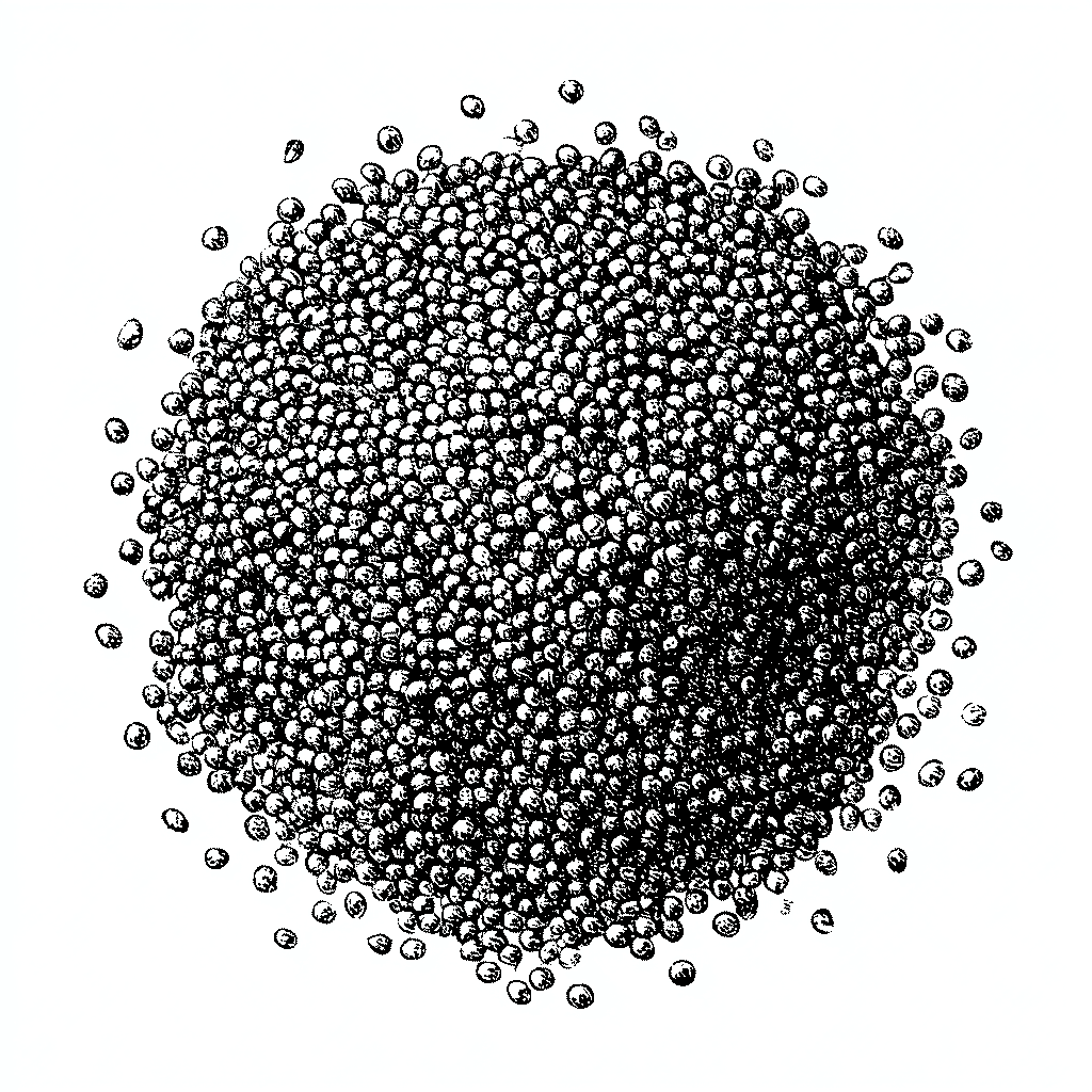 Illustration de graines de moutarde