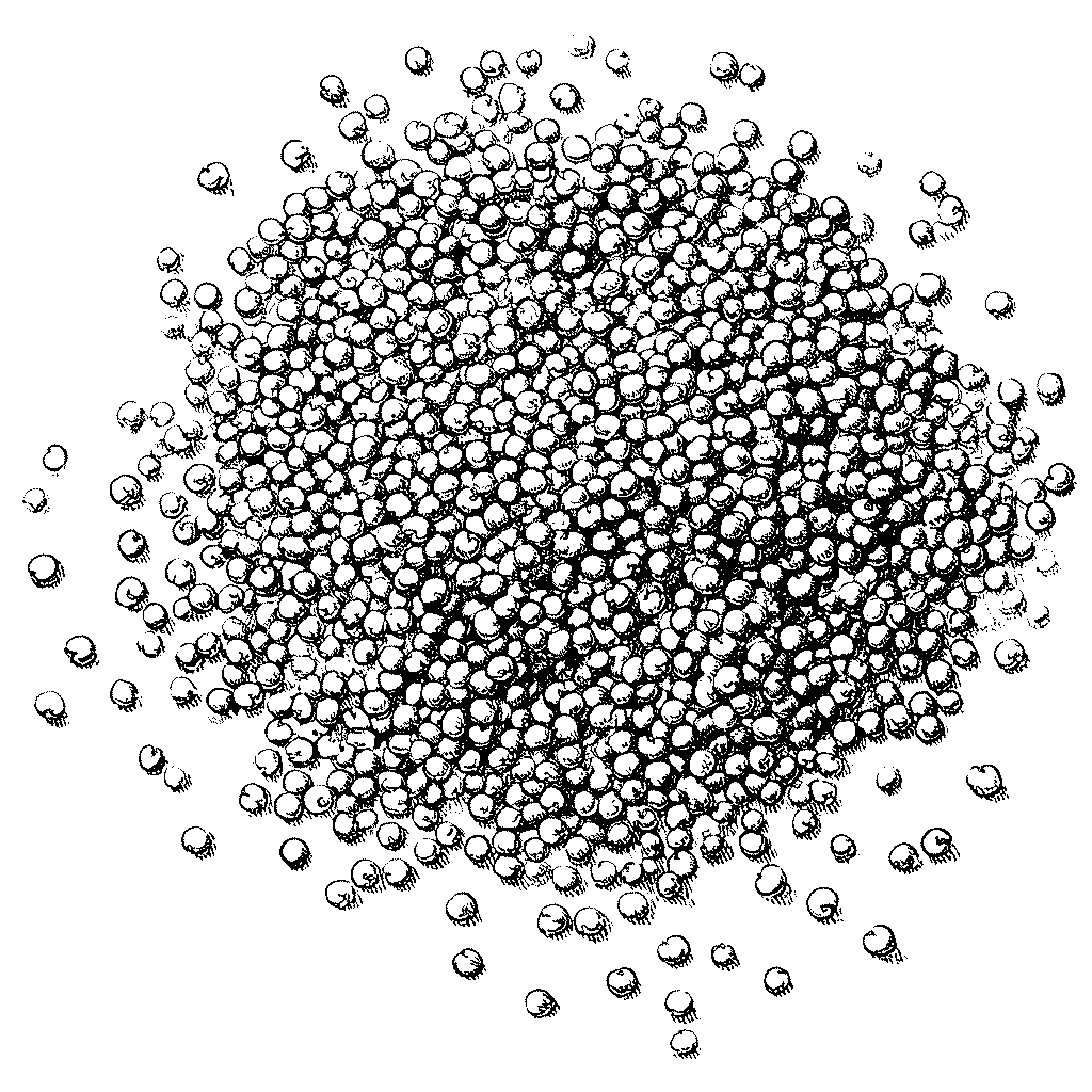 Illustration de grains de quinoa