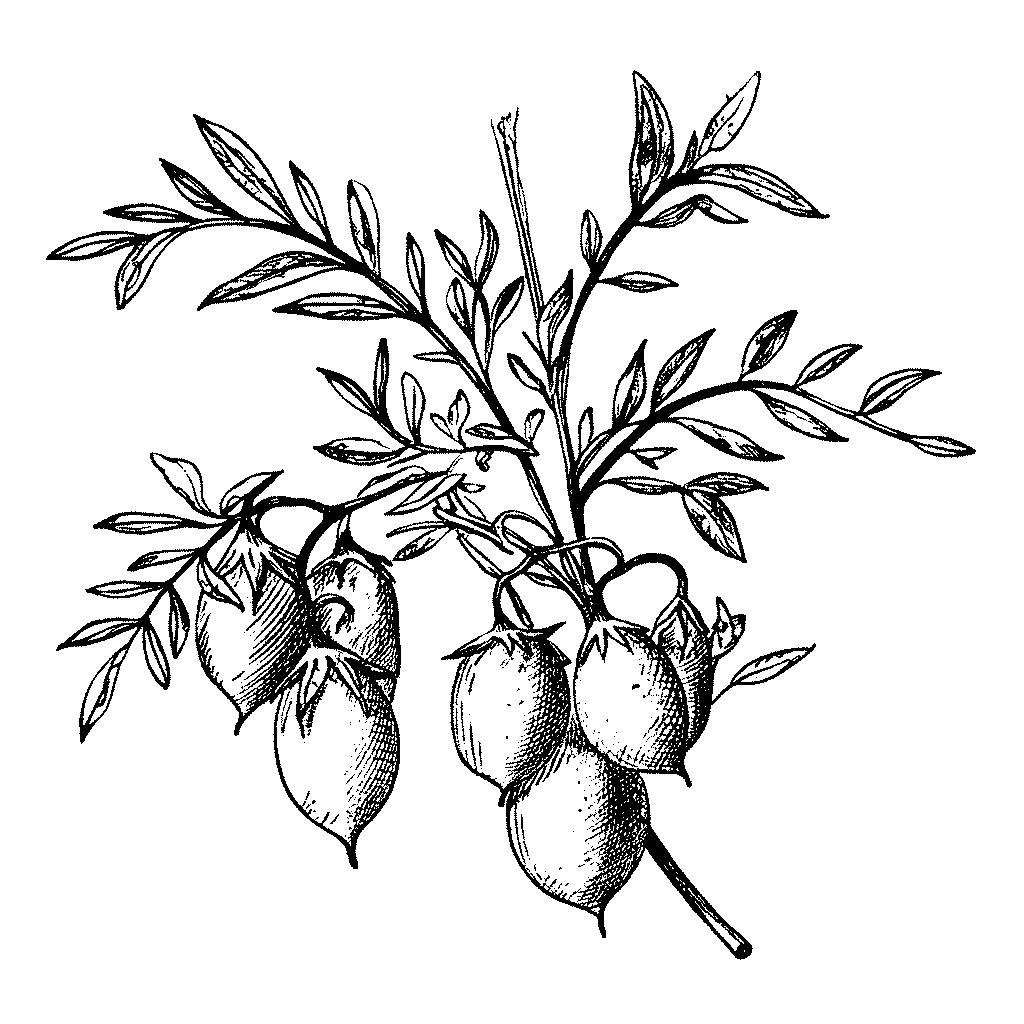 Illustration d’un plant de lentille