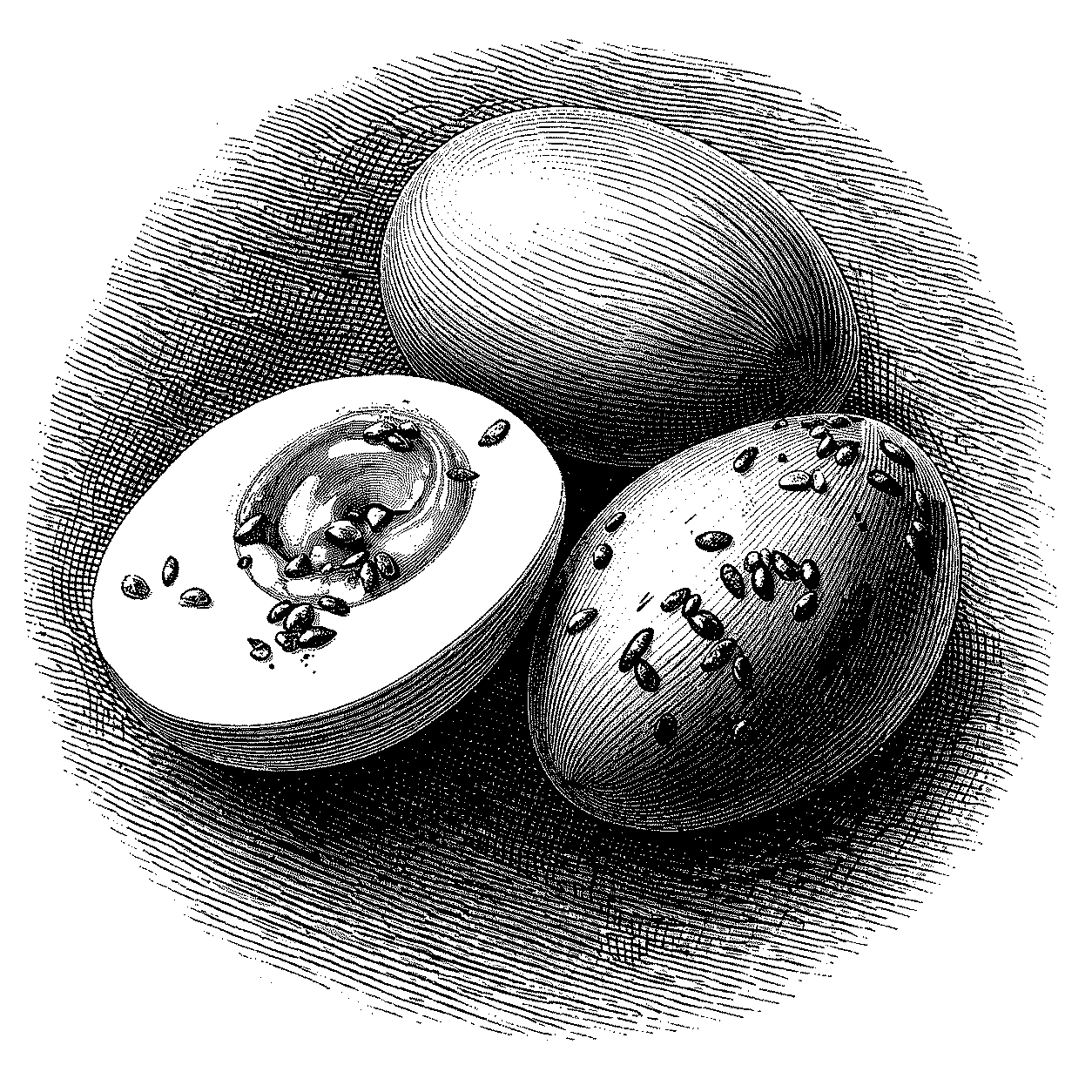 Œufs marinés à la sauce soja dont un coupé en deux avec jaune fondant