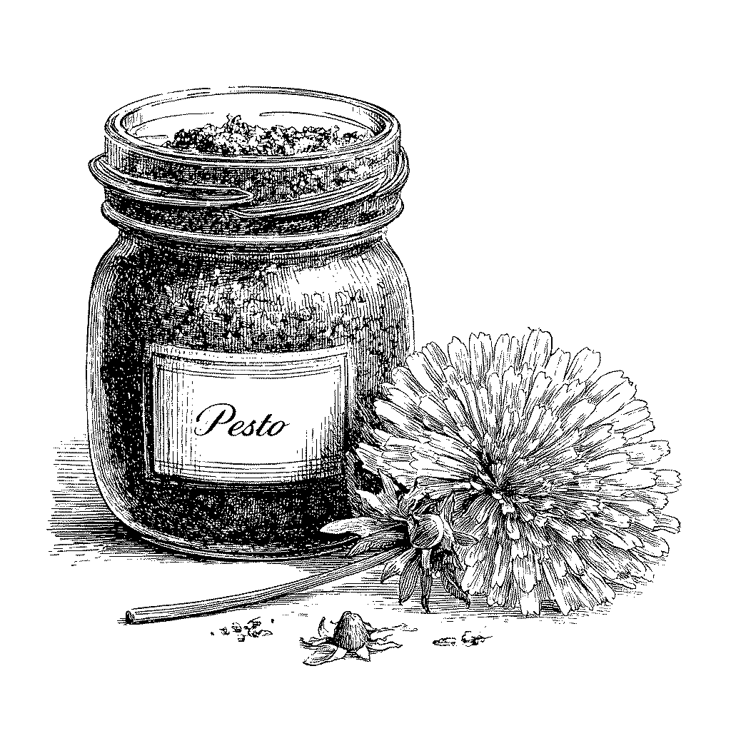 Pesto de pissenlit