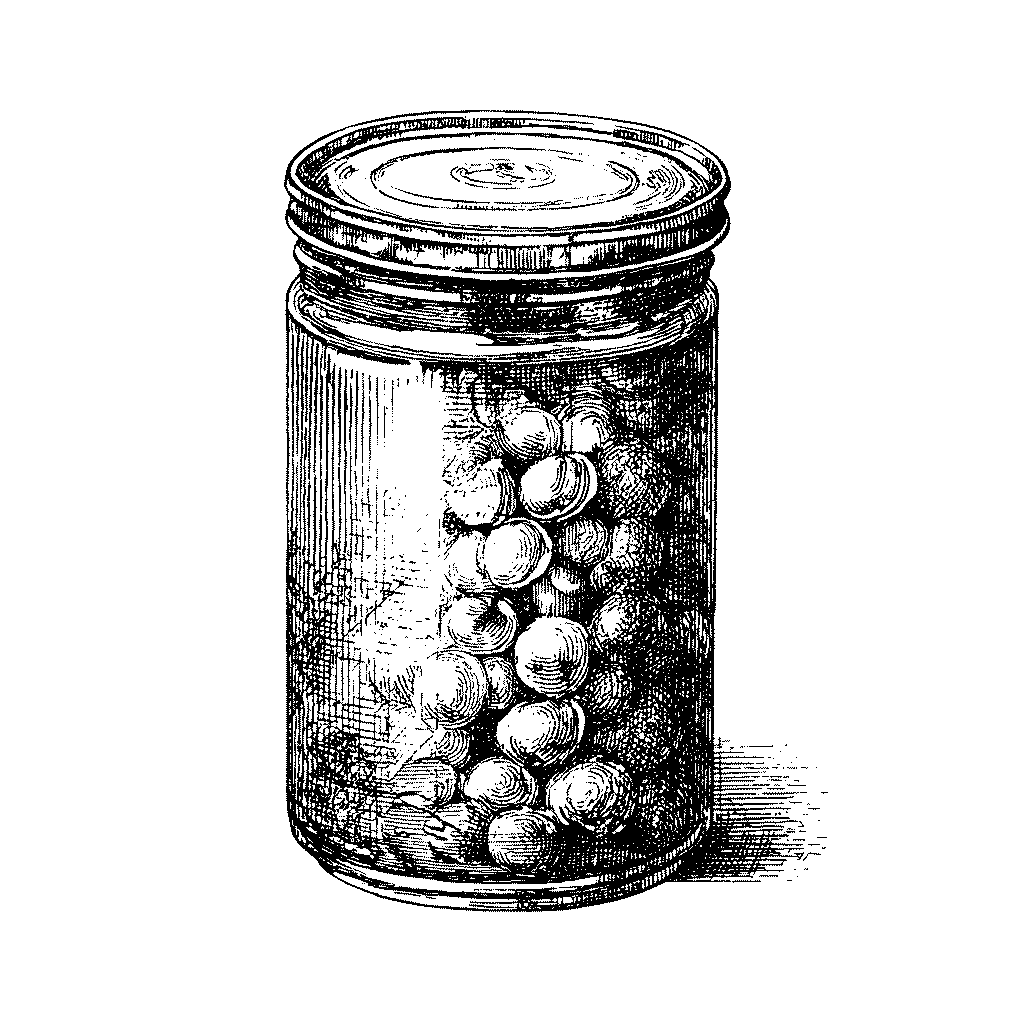 Illustration de petits pois cuits
