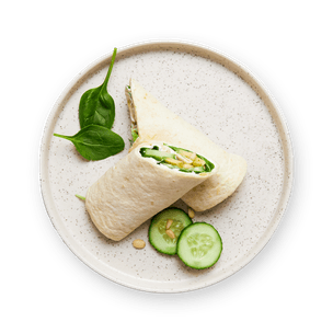 Wrap végé avocat & concombre